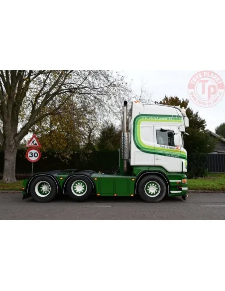 Scania R500 Topline met 5-assige D-tec oplegger met 2x20ft. reefer container Patrick v.d. Hoeven TEKNO 85208 TEKNO