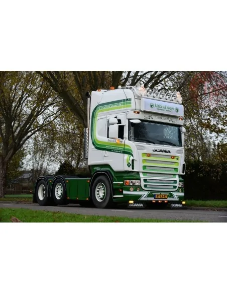 Scania R500 Topline met 5-assige D-tec oplegger met 2x20ft. reefer container Patrick v.d. Hoeven TEKNO 85208 TEKNO