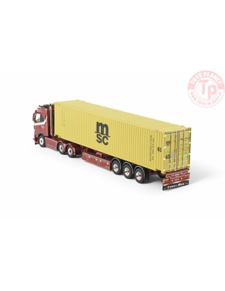 Iveco S-way sleeper cab tractor with 45ft container Weeda - Gomorra TEKNO 86033 TEKNO Iveco S-way sleeper cab tractor with 45ft container Weeda - Gomorra TEKNO 86033 TEKNO