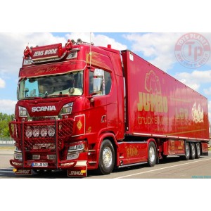Scania Next Gen S-Highline with 3-Axle Refrigerated Trailer Jens Bode TEKNO 88845 TEKNO