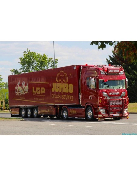 Scania Next Gen S-Highline with 3-Axle Refrigerated Trailer Jens Bode TEKNO 88845 TEKNO Scania Next Gen S-Highline with 3-Axle Refrigerated Trailer Jens Bode TEKNO 88845 TEKNO