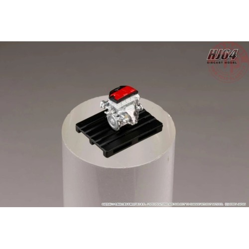 Mitsubishi Lancer Evolution X EDIZIONE FINALE con motore 1/64 hj642053CWP ALTRE MARCHE