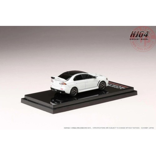 Mitsubishi Lancer Evolution X EDIZIONE FINALE con motore 1/64 hj642053CWP ALTRE MARCHE