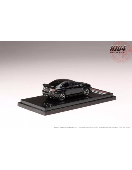 Lancer Evolution X EDIZIONE FINALE con display motore nero HJ642053ABK ALTRE MARCHE