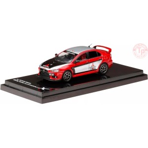 MITSUBISHI LANCER EVOLUTION X RALLIART ROSSO 1/64 HJ644053RB ALTRE MARCHE
