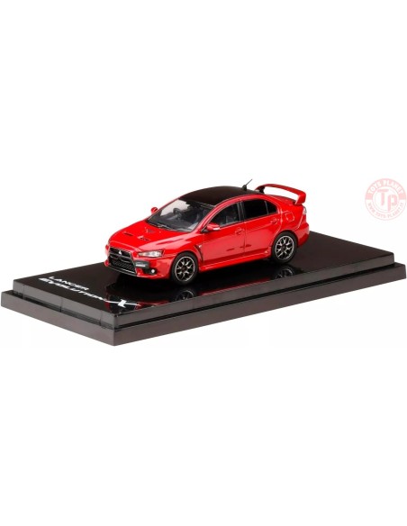 Lancer Evolution X EDIZIONE FINALE con display motore rosso 1/64 HJ642053CR ALTRE MARCHE