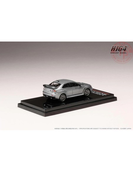 Mitsubishi Lancer Evolution X EDIZIONE FINALE con display motore Grigio 1/64 HJ642053AGM ALTRE MARCHE Mitsubishi Lancer Evolution X EDIZIONE FINALE con display motore Grigio 1/64 HJ642053AGM ALTRE MARCHE