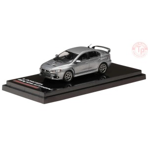 Mitsubishi Lancer Evolution X EDIZIONE FINALE con display motore Grigio 1/64 HJ642053AGM ALTRE MARCHE