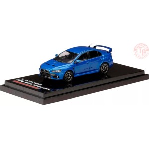 Mitsubishi LANCER EVOLUTION X FINAL EDITION con display motore blu 1/64 HJ642053ABL ALTRE MARCHE