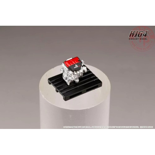 LANCER EVOLUTION X FINAL EDITION con display motore blu 1/64 HJ642053CBL ALTRE MARCHE