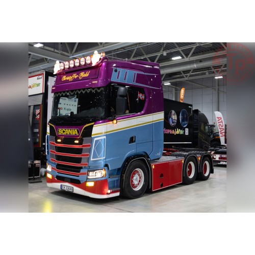 SCANIA S HIGHLINE CS20H 6X2 TAG AXLE Christoffer Fjeld WSI 01-4818 WSI MODELS