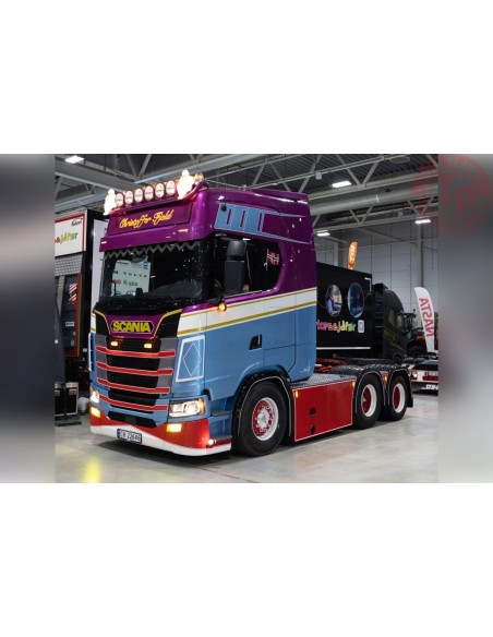 SCANIA S HIGHLINE CS20H 6X2 TAG AXLE Christoffer Fjeld WSI 01-4818 WSI MODELS