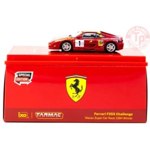 Ferrari F355 Challenge Macau Super Car Race 1994 Winnger Kwan 1/64 T64-083-94MGP01 TARMAC WORKS