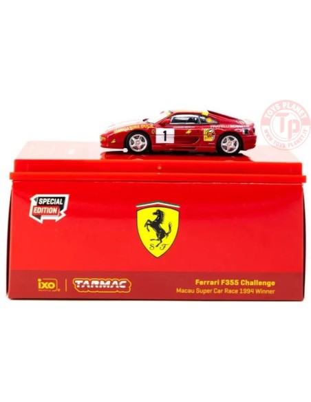 Ferrari F355 Challenge Macau Super Car Race 1994 Winnger Kwan 1/64 T64-083-94MGP01 TARMAC WORKS