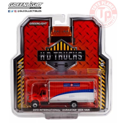 2013 INTERNATIONAL DURASTAR BOX VAN CANADA POST 1/64 GREENLIGHT 33230 GREENLIGHT