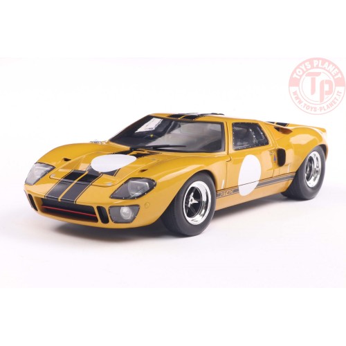 FORD GT40 MK.1 1968 YELLOW 1:18 S1803011 SOLIDO