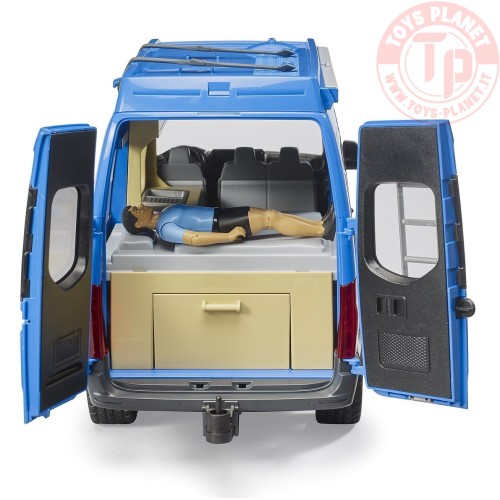 MB Sprinter Camper con conducente BRUDER 02684 BRUDER