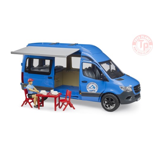 MB Sprinter Camper con conducente BRUDER 02684 BRUDER