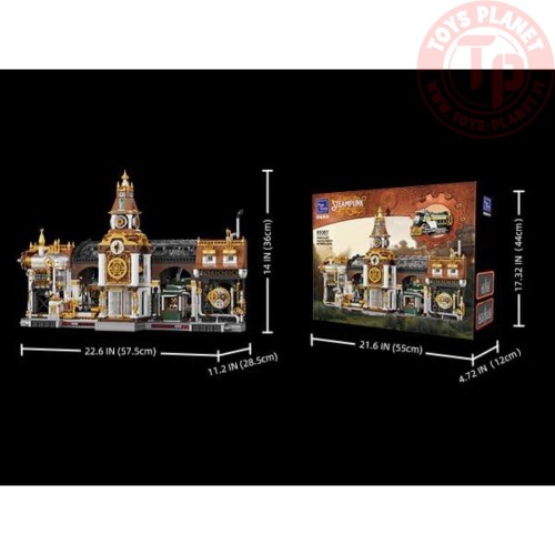 Stazione Ferroviaria Steam Punk PAN85007 PANTASY