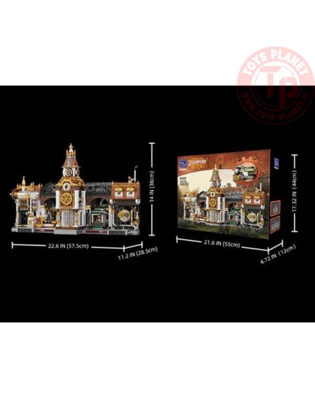 Stazione Ferroviaria Steam Punk PAN85007 PANTASY Stazione Ferroviaria Steam Punk PAN85007 PANTASY