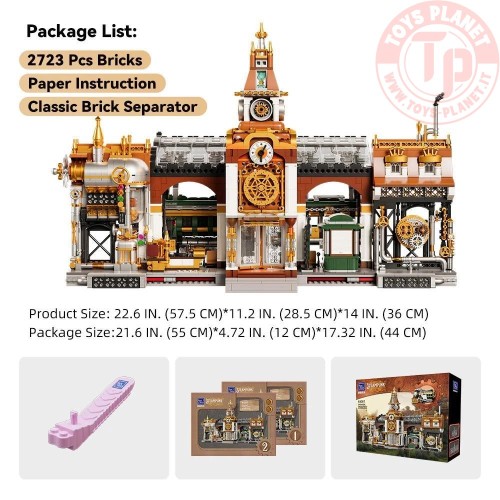 Stazione Ferroviaria Steam Punk PAN85007 PANTASY