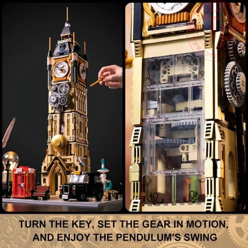 Steampunk Clock Tower PAN85008 PANTASY
