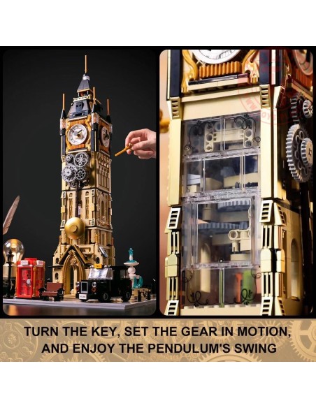 Steampunk Clock Tower PAN85008 PANTASY