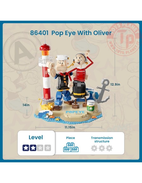 Popeye With Olive PAN86401 PANTASY Popeye With Olive PAN86401 PANTASY