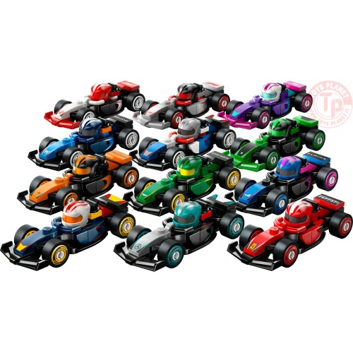 Box completo 36 pz Minifigures Lego Monoposto di F1 da collezione LEGO 71049 BOX LEGO