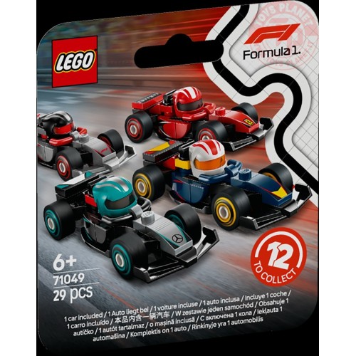 Serie Completa 12 pezzi Lego minifigures Monoposto di F1 da collezione LEGO MINIFIGURES 71049 LEGO
