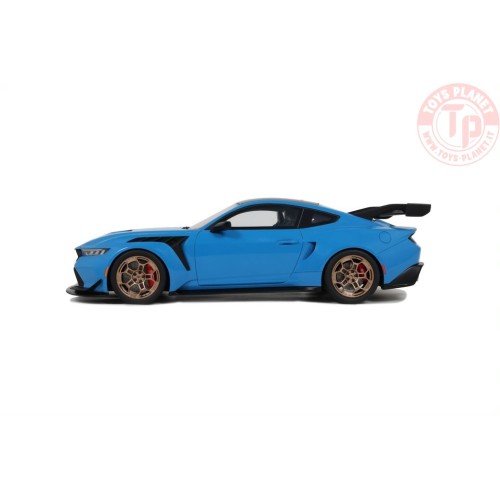 FORD MUSTANG GTD GRABBER BLUE 2024 1:18 GT 473 GT SPIRIT