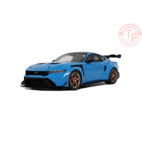 FORD MUSTANG GTD GRABBER BLUE 2024 1:18 GT 473 GT SPIRIT