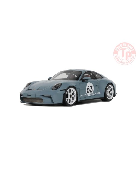 PORSCHE 911 S/T SHORE BLUE METALLIC 2024 1:18 GT 491 GT SPIRIT