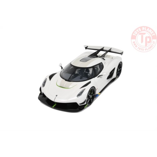 KOENIGSEGG JESKO CRYSTAL WHITE 2019 1:12 GT 591 GT SPIRIT