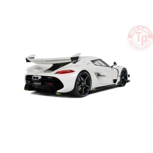 KOENIGSEGG JESKO CRYSTAL WHITE 2019 1:12 GT 591 GT SPIRIT
