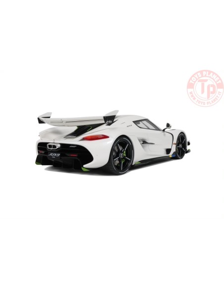 KOENIGSEGG JESKO CRYSTAL WHITE 2019 1:12 GT 591 GT SPIRIT