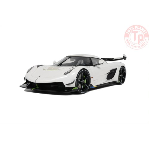 KOENIGSEGG JESKO CRYSTAL WHITE 2019 1:12 GT 591 GT SPIRIT