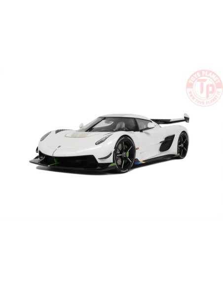 KOENIGSEGG JESKO CRYSTAL WHITE 2019 1:12 GT 591 GT SPIRIT