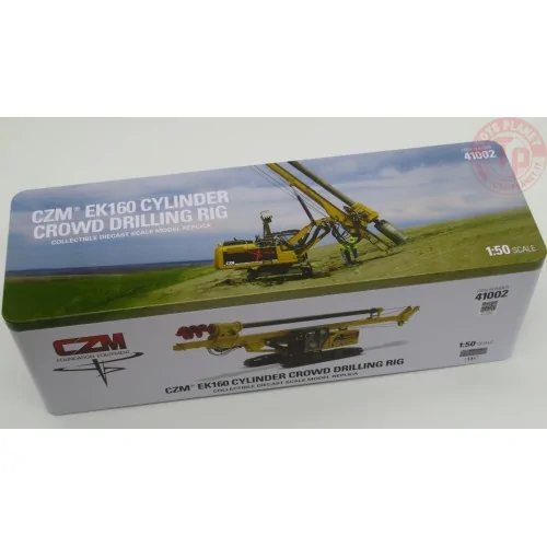 CZM EK160 CYLINDER CROWD DRILLING RIG DIECAST MASTERS 41002 DIECAST MASTERS