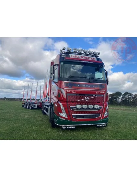 Volvo FH05 Globetrotter met 3-assige houtwagen S & D.E Robertson TEKNO 85393 TEKNO Volvo FH05 Globetrotter met 3-assige houtwagen S & D.E Robertson TEKNO 85393 TEKNO