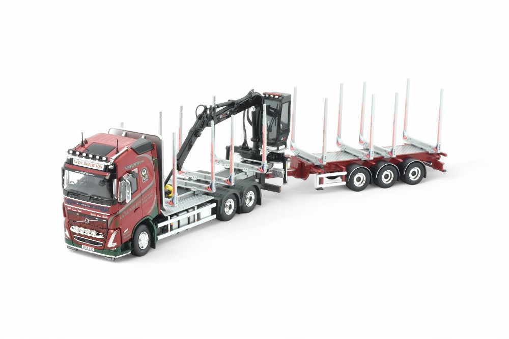 TEKNO 85393 Volvo FH05 Globetrotter met 3-assige houtwagen S & D.E...