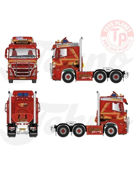 Volvo FH05 6x2 laag dak Guldager - Sweet Candy 2 TEKNO 85808 TEKNO Volvo FH05 6x2 laag dak Guldager - Sweet Candy 2 TEKNO 85808 TEKNO