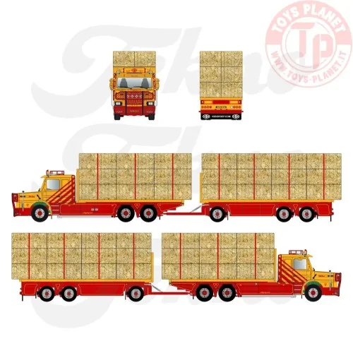 Scania Serie 3 Torpedo Combi Trasporto Fieno VSB Groep TEKNO 87381 TEKNO