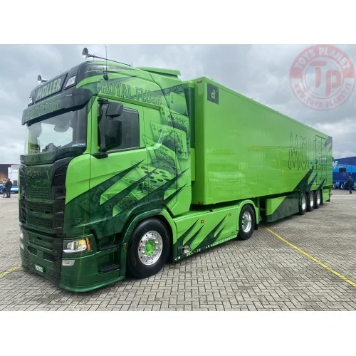 Scania Next Gen S660 met 3-assige koeloplegger Muller - Royal Flush TEKNO 84746 TEKNO