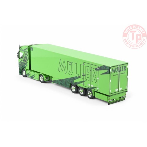 Scania Next Gen S660 met 3-assige koeloplegger Muller - Royal Flush TEKNO 84746 TEKNO