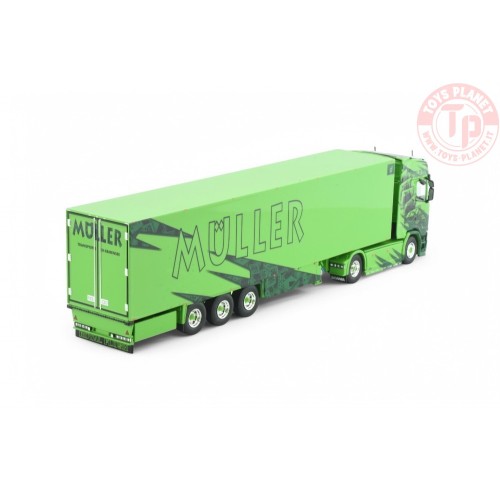 Scania Next Gen S660 met 3-assige koeloplegger Muller - Royal Flush TEKNO 84746 TEKNO