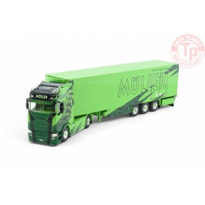 Scania Next Gen S660 met 3-assige koeloplegger Muller - Royal Flush TEKNO 84746 TEKNO