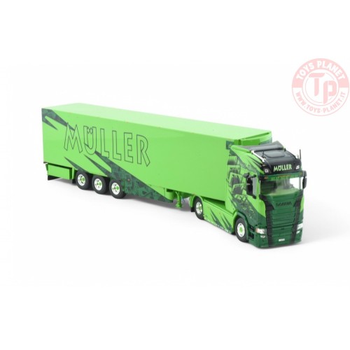 Scania Next Gen S660 met 3-assige koeloplegger Muller - Royal Flush TEKNO 84746 TEKNO