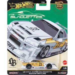 LB-ER34 SUPER SILHOUETTE NISSAN SKYLINE 1/64 HOT WHEELS JBK59 HOT WHEELS
