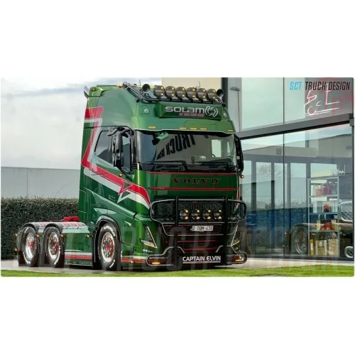 VOLVO FH5 GLOBETROTTER XL 6X2 TWIN STEER SOLAM WSI 01-4564 WSI MODELS